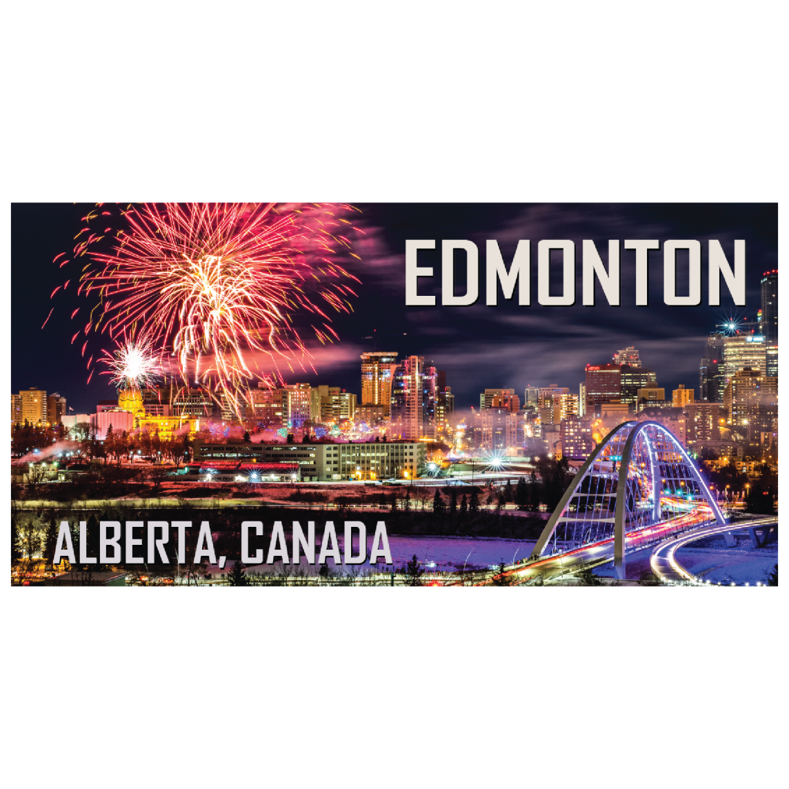 OCG Edmonton Canada Day Fireworks Magnet