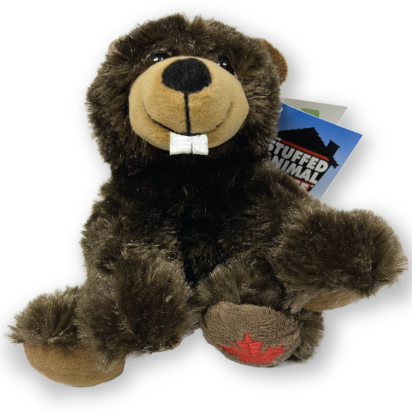 7" Maplefoot beaver stuffed animal