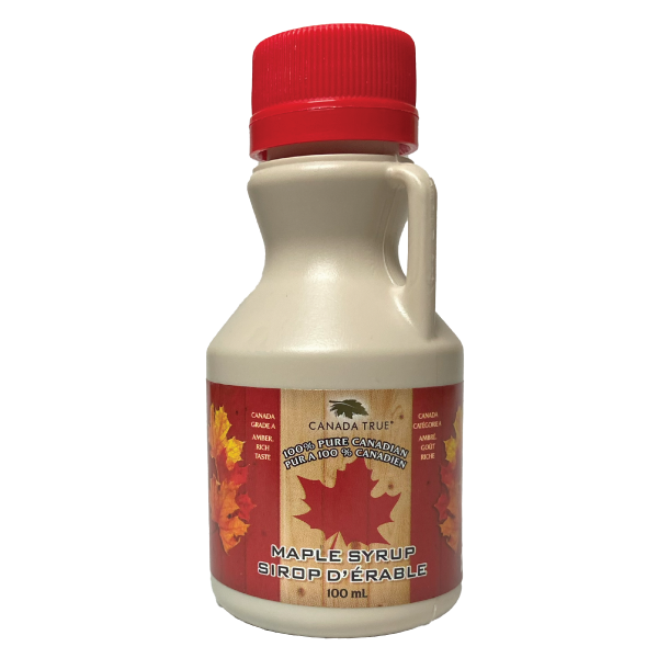 Maple Syrup in a 100 ml souvenir plastic jug