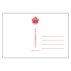back of OCG Canada Map Postcard